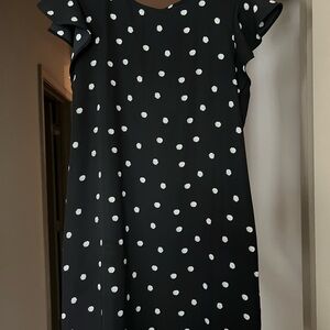 Nicole Miller Black and White A-line Mini Dress